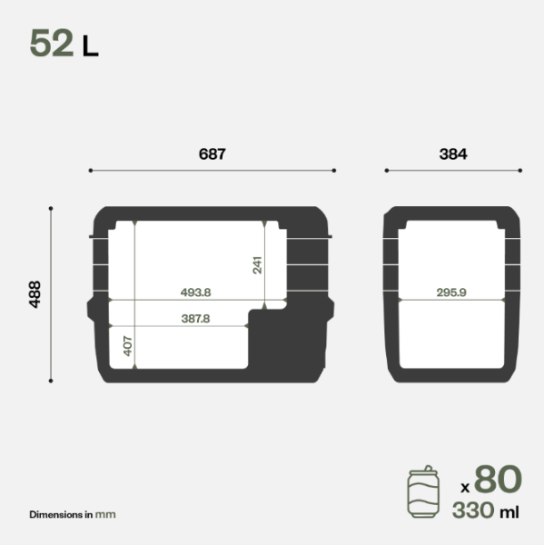 Автохолодтльник компрессорный Indel B Travel Box ITB52 12/24В